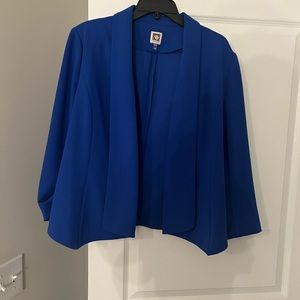 Anne Klein Royal Blue Blazer, size L